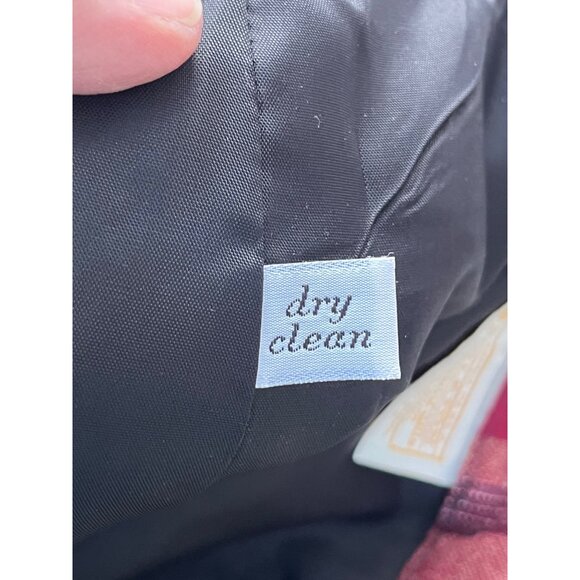 Pendleton Vtg Womens Wool Plaid‎ Midi POCKETS - READ Size 12 - Picture 7 of 8